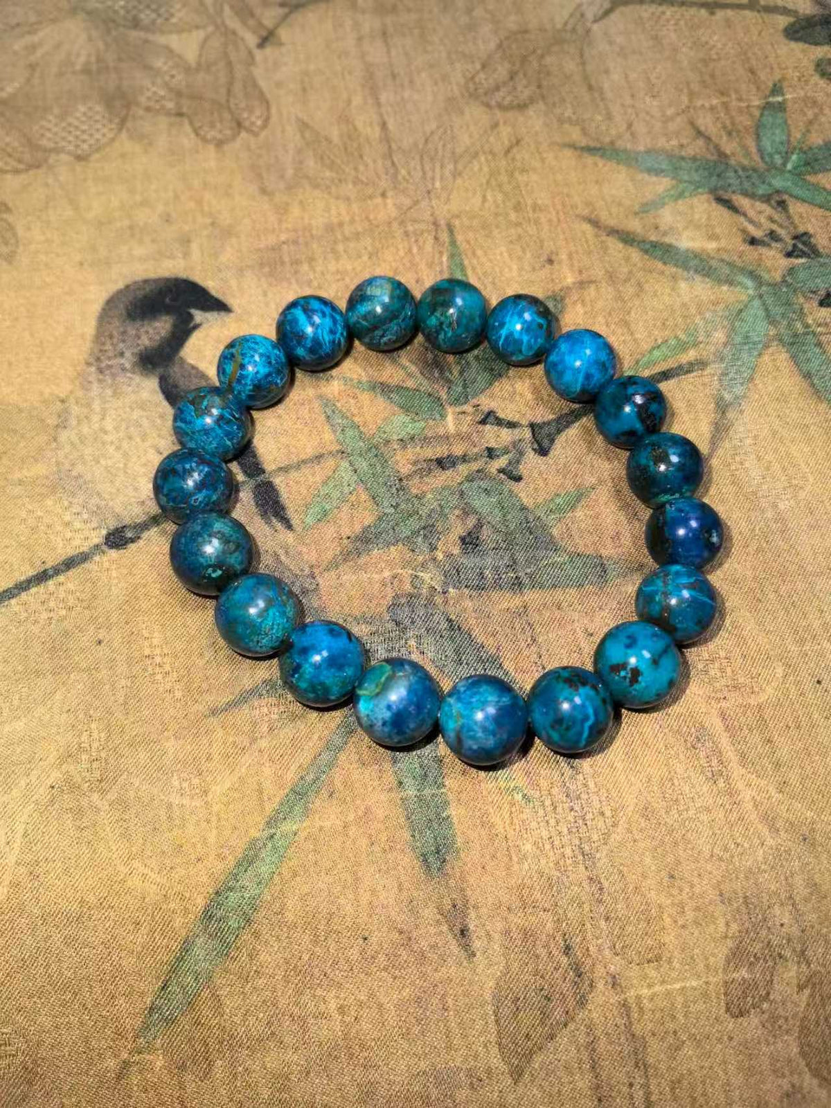 Ocean Blue Beaded Bracelet