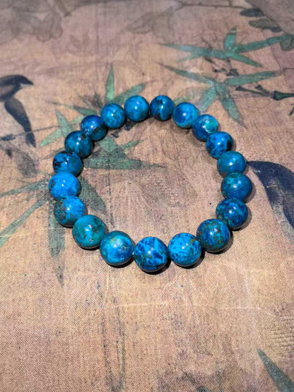 Ocean Blue Beaded Bracelet